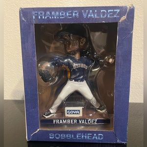 New inbox Houston Astros Framber Valdez bobblehead